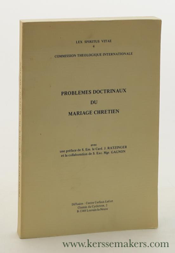 Problèmes doctrinaux du mariage chrétien