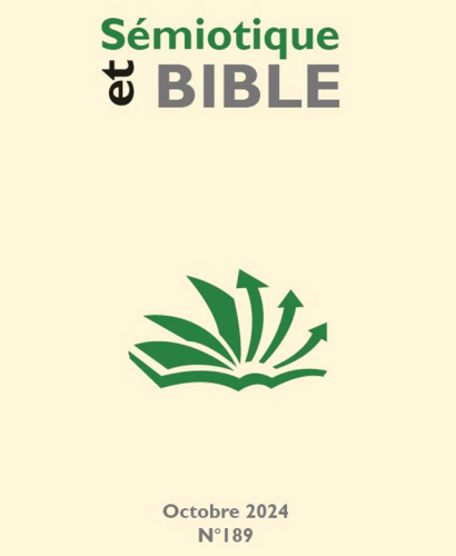 Sémiotique et Bible, 189 - Octobre 2024 - Lire... au risque de l’autre