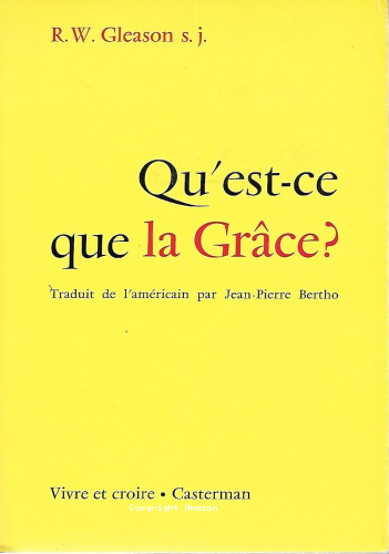 Qu'est-ce que la Grâce ?
