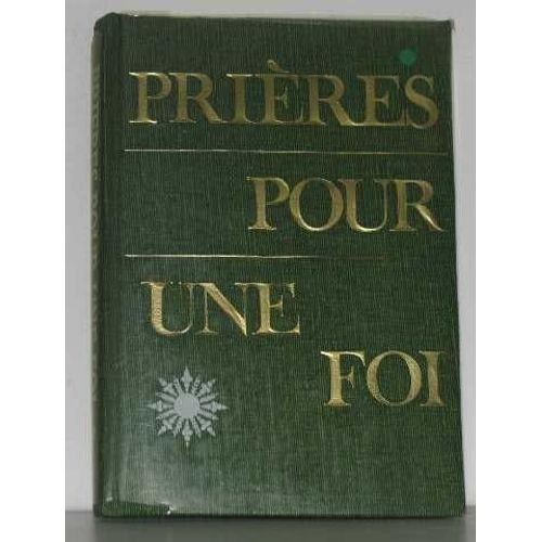 Prières pour une foi