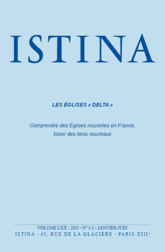Istina, 70/1-2 - Janvier-Juin 2025 - Les Églises « Delta »