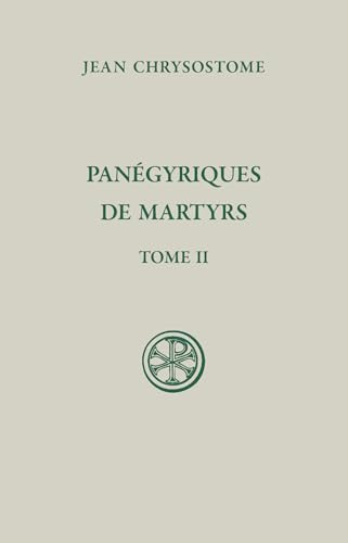 Panégyriques de martyrs