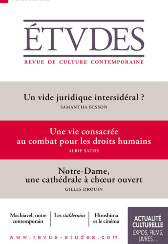 Etudes, 2025/12 - Décembre 2025 - Un vide juridique intersidéral ? 