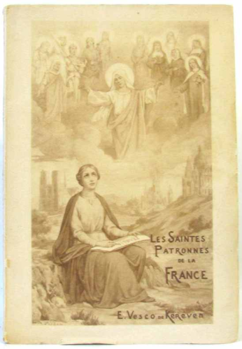 Les saintes patronnes de France