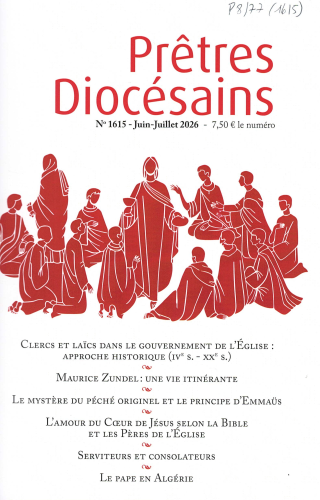 Pr&ecirc;tres dioc&eacute;sains, 1615 - Juin-juillet 2026 - Clercs et la&iuml;cs dans le gouvernement de l'Eglise (2&egrave;me partie)