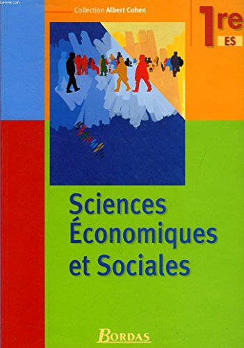 Sciences économiques et sociales : 1ère ES