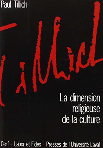 La Dimension religieuse de la culture