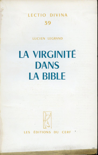La Virginité dans la Bible