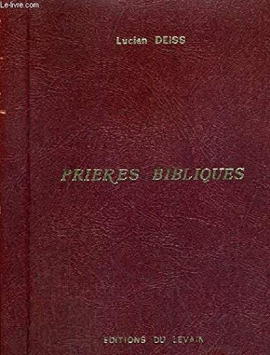 Prières bibliques