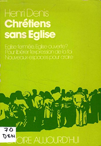 Chrétiens sans église