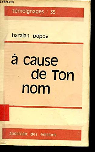A cause de ton Nom