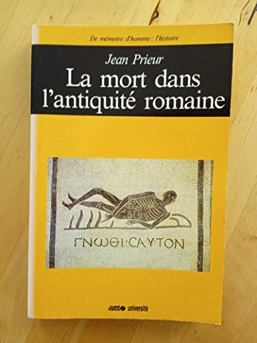 La Mort dans l'Antiquité romaine