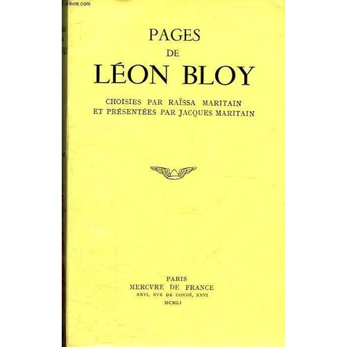 Pages de Léon Bloy