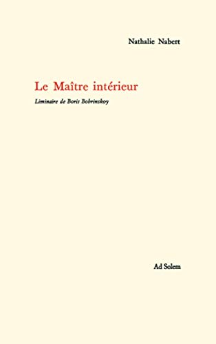 Le Ma&icirc;tre int&eacute;rieur