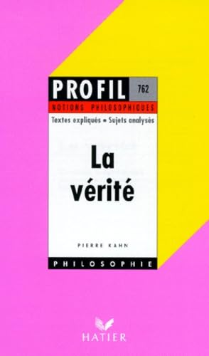 La V&eacute;rit&eacute;