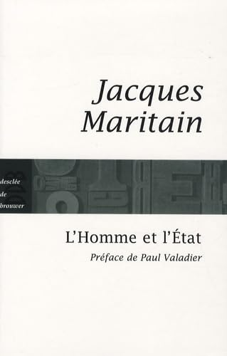 L'homme et l'&Eacute;tat