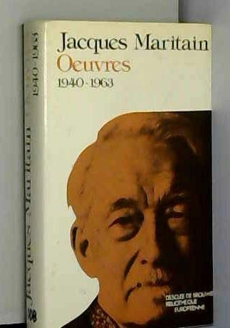 Oeuvres 1940-1963