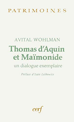 Thomas d'Aquin et Ma&iuml;monide