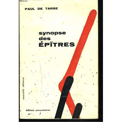 Synopse des &eacute;pitres