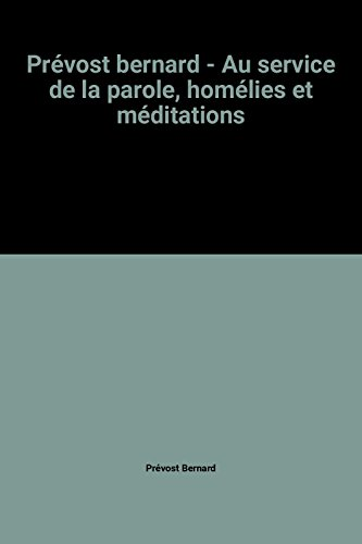 Au service de la Parole