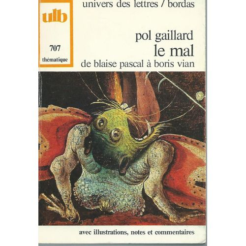 Le mal de Blaise Pascal &agrave; Boris Vian