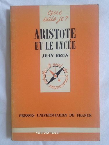 Aristote et le lyc&eacute;e