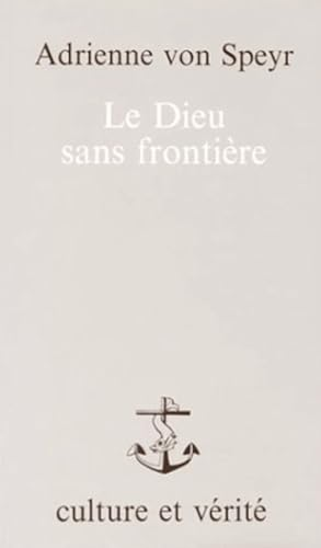 Le Dieu sans fronti&egrave;re