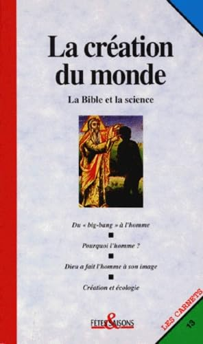 La Cr&eacute;ation du monde