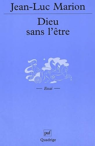 Dieu sans l'&ecirc;tre