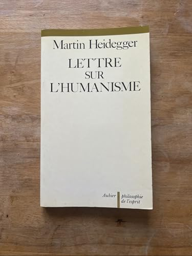 Lettre sur l'humanisme