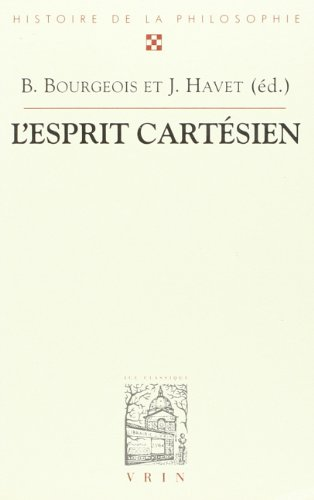 L'esprit cart&eacute;sien