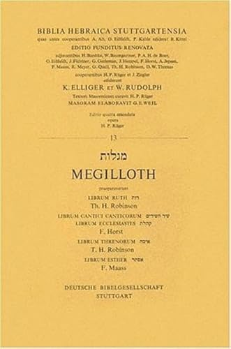 Biblia hebraica stuttgartensia. Exoders et Levitiens