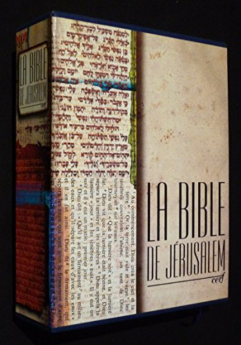 La Bible de J&eacute;rusalem