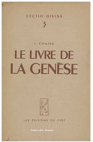 Le Livre de la Gen&egrave;se