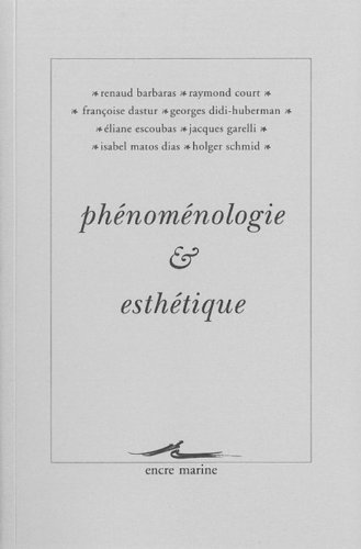 Ph&eacute;nom&eacute;nologie et esth&eacute;tique