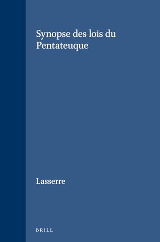 Synopse des lois du Pentateuque