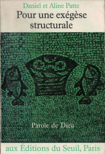 Pour une ex&eacute;g&egrave;se structurale