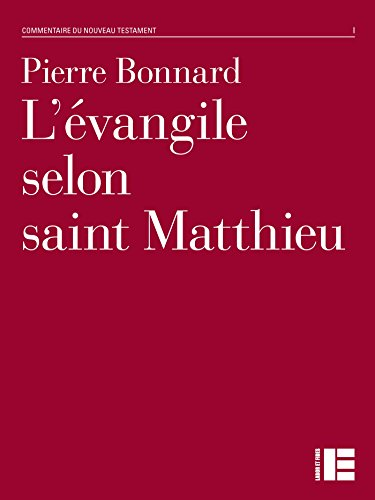 L'Evangile selon Saint Matthieu