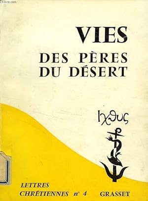 Vies des P&egrave;res du d&eacute;sert