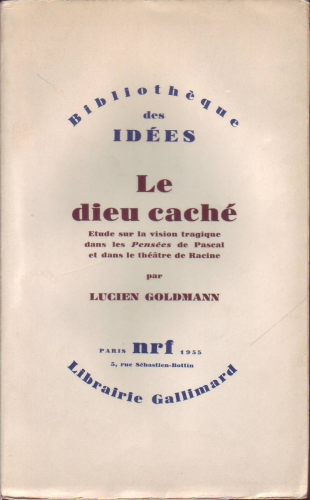 Le Dieu cach&eacute;