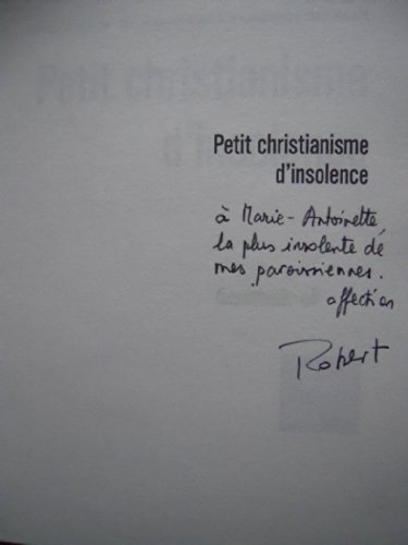 Petit christianisme d'insolence