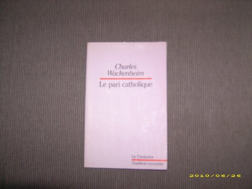 Le Pari catholique
