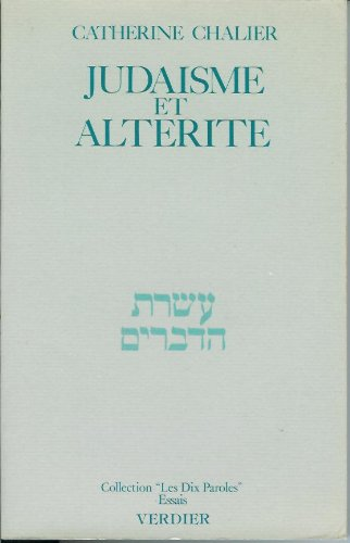 Juda&iuml;sme et alt&eacute;rit&eacute;