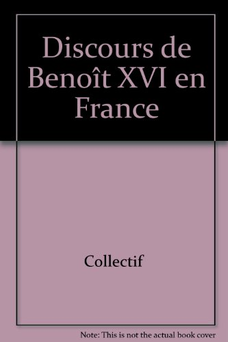 Beno&icirc;t XVI en France : (12-15 septembre 2008)