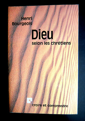 Dieu selon les chr&eacute;tiens