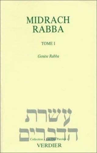 Midrach Rabba. Gen&egrave;se Rabba
