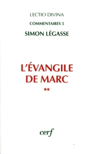 L'&eacute;vangile de Marc