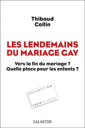 Les lendemains du mariage gay : Vers la fin du mariage ? Quelle place pour les enfants?