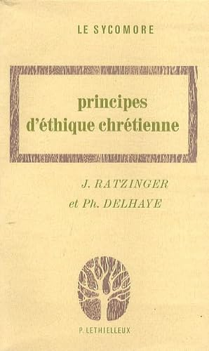 Principes d'&eacute;thique chr&eacute;tienne