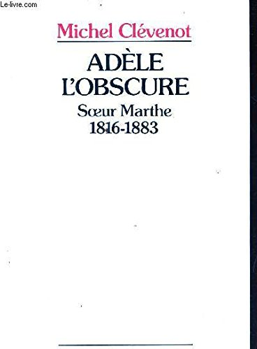 Adèle l'obscure